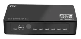 THDSW51-4K60 HDMI Hdr Switcher Ultrahd Remote #3