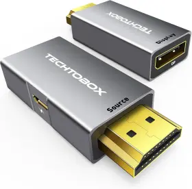 HDMI2DP-4K TECHTOBOX Hdmi Displayport Adapter Uni Directional