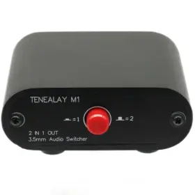 651357705669 TENEALAY Stereo Audio Switch Switcher Speaker #2