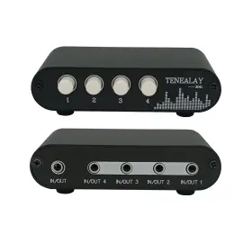 651357810509 TENEALAY Stereo Audio Signal Switcher