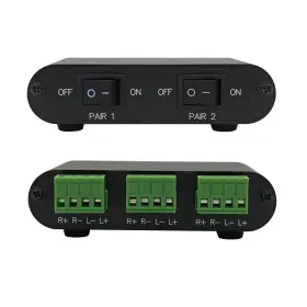 651357898644 TENEALAY Audio Stereo Speaker Selector Switcher