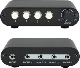 MC41 TENEALAY Stereo Audio Switch Signal Volume