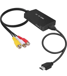 Tengchi B0856wddjb Rca To Hdmi Converter Composite Adapter Support 1080p Pal/ntsc Tengchi B0856wddjb Rca To Hdmi Converter Composite Adapter Support 1080p Pal/ntsc