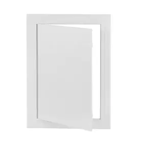 Teqooza K601nn 8x12 Inch Plastic Access Panel For 8 Inches X 12 White
