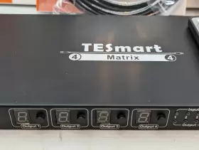 HMA0404A60-USBK TESMART Quad Viewer Hdmi Matrix Switch Cables #3