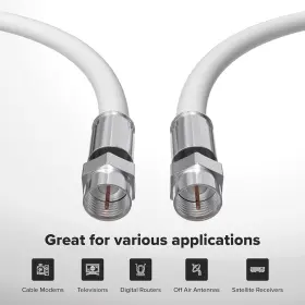 CMP-COAX-SGL-CC-WHT-10F THE CIMPLE CO Coaxial Cable Internet #2 CMP-COAX-SGL-CC-WHT-10F THE CIMPLE CO Coaxial Cable Internet #2