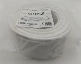 CMP-COAX-SGL-CC-WHT-150F THE CIMPLE CO High Frequency Coaxial