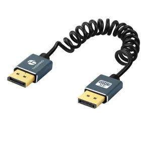 HD-410-TDP THZZHNNO Displayport Coiled Cable Dp Spiral High HD-410-TDP THZZHNNO Displayport Coiled Cable Dp Spiral High
