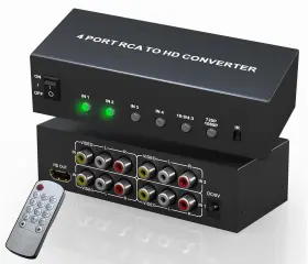 AV2HD-401-YLQ TIOLEJE Rca Hdmi Converter Port