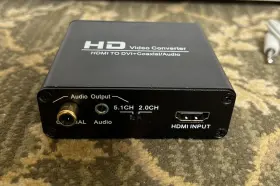 3.5MM-TO-RCA TNP PRODUCTS Hdmi Dvi Coaxial Audio Converter