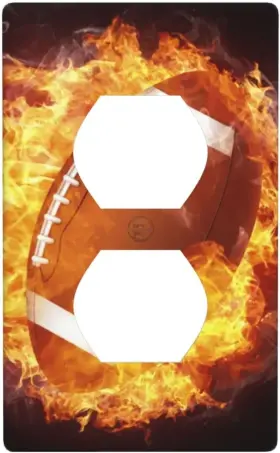 880072061686 TOLONDINA Fire Football Single Duplex Outlet
