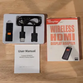 W3400-B TONGTION Wireless Display Dongle Adapter Transmitter