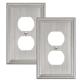 TTDP12D TREEWELL Single Duplex Outlet Cover Plate