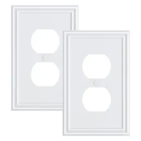 TTDP12E TREEWELL Single Duplex Outlet Cover Plate Pure