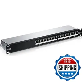 B07QDZWCYZ TRENDNET Shielded Patch Panel Housing