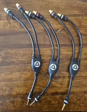 2YP-MFFB TRIBUTARIES Stereo Rca Female Adapter Cable #2