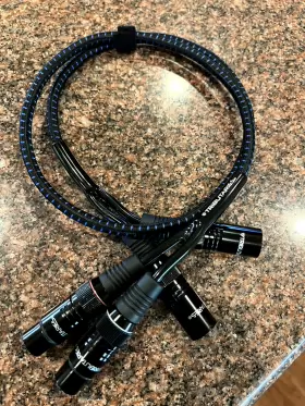 4ABM-010B TRIBUTARIES Balanced Xlr Stereo Audio Cable Meter