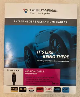 UHDM-020D TRIBUTARIES Maximum Ultra Hdmi Cable Earc