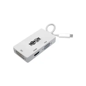 Tripp Lite U444-06n-hdv4k Usb C To Hdmi / Dvi Vga Multiport Adapter 4k Type