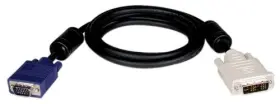 Tripplite P556-006 Tripp Lite 6ft Dvi To Vga Monitor Cable Shielded With Rgb High Resolution Dvi-a