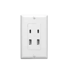 313112816866 TRUEPOWER Usba Usbc Charger Duplex Wall Outlet 313112816866 TRUEPOWER Usba Usbc Charger Duplex Wall Outlet
