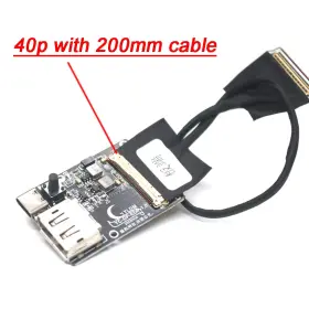 445041615661 TURBO-ROOFINDS Dp Edp Driver Board Signal Cable