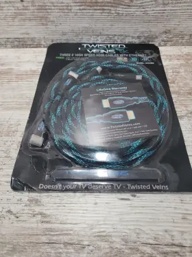 548621216957 TWISTED VEINS Hdmi Cable Cord High #3