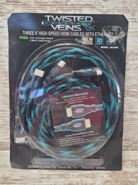 548621216957 TWISTED VEINS Hdmi Cable Cord High