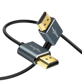 HD-016-0.3M-R TWOZOH Flexible Hdmi Cable Left Angled