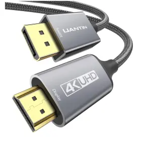 LQ-P2HM-4K UANTIN Displayport Hdmi Cable Uni Directional Dp