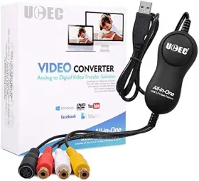 712195626803 UCEC Usb Video Capture Card Device Vhs Vcr Tv