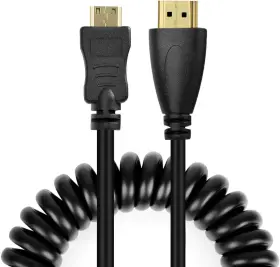 UHDMI003 UCEC Mini Hdmi Cable Coiled Adapter UHDMI003 UCEC Mini Hdmi Cable Coiled Adapter