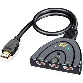 733195956394 UKIISM Hdmi Switch Splitter Hub 733195956394 UKIISM Hdmi Switch Splitter Hub