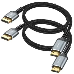 Ukyee 718040656407 4k Displayport To Hdmi Cable 6ft 2-pack Display Port Dp Cord 6 Ukyee 718040656407 4k Displayport To Hdmi Cable 6ft 2-pack Display Port Dp Cord 6