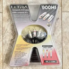 022769402406 ULTRA Cable Connectors Male Rca