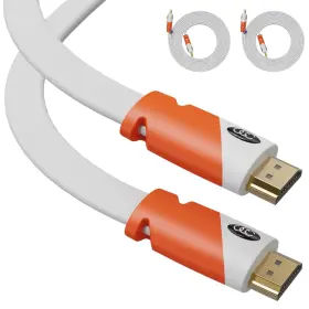 AUC034 ULTRA CLARITY CABLES Flat Hdmi Cable Pack High Cord