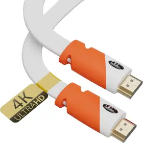 AUC043 ULTRA CLARITY CABLES Flat Hdmi Cable High Cord