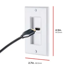 030878521697 ULTRAPRO Port Hdmi Wall Plate Pack Single Gang #3