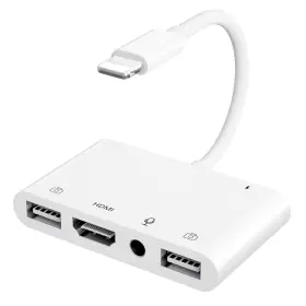 774494039227 UNITROX Iphone Microphone Adapter Streaming Hdmi