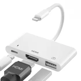 WPL018 UNITROX Hdmi Splitter Usb Camera Adapter Digital Charg