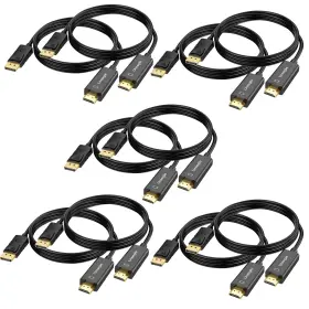 TA1512-DP-HDMI-10P UREEGLE Displayport Cable Pack Display
