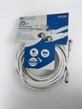 030878670999 UTILITECH Coaxial Cable Connectors Overstock