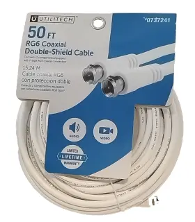 0737206 UTILITECH Coaxial Double Shield Cable