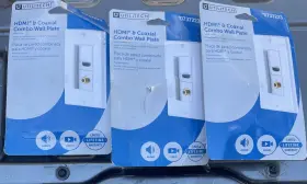 0737223 UTILITECH Hdmi Coax Wallplate