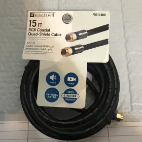 911466 UTILITECH Coaxial Quad Shield Cable