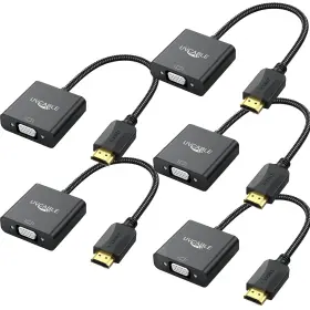DV6XZNA06 UV-CABLE Hdmi Vga Adapter Pack Braided Male Female