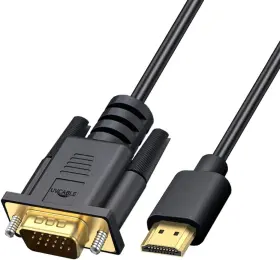 UVCERAAI004 UV-CABLE Hdmi Vga Adapter Feet Male Malecord