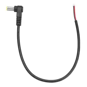 636939521226 UXCELL Right Angle Power Male Plug Jack Wire