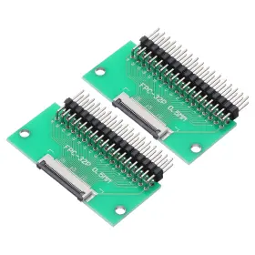 656320451277 UXCELL Ffc Fpc Connector Board Double Row Right