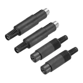 683867956613 UXCELL Set Video Din Mini Socket Pin Male Female